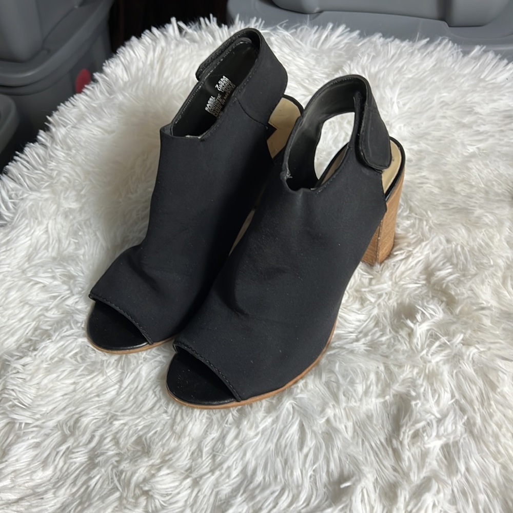 Steven By Steve Madden Sassi Fabric Peep Toe Bloc… - image 8